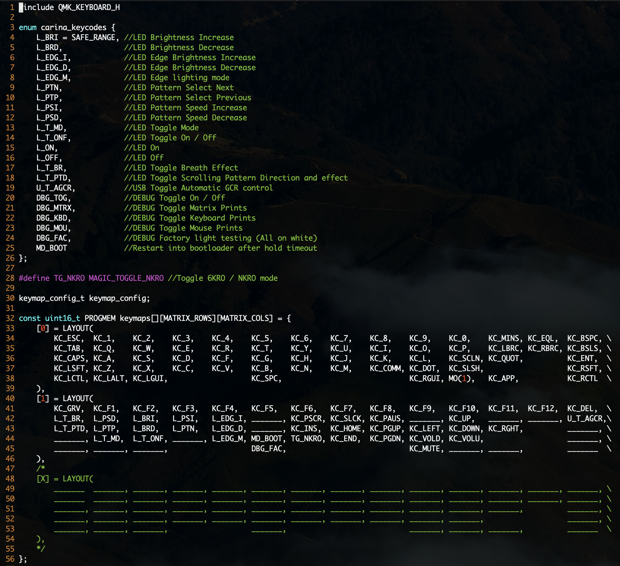 Default keymap keyboards/massdrop/carina/mac_md/keymap.c